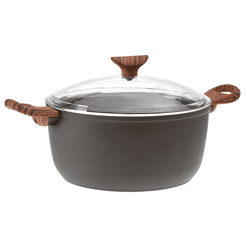 Rock & Rose Saucepot, Black