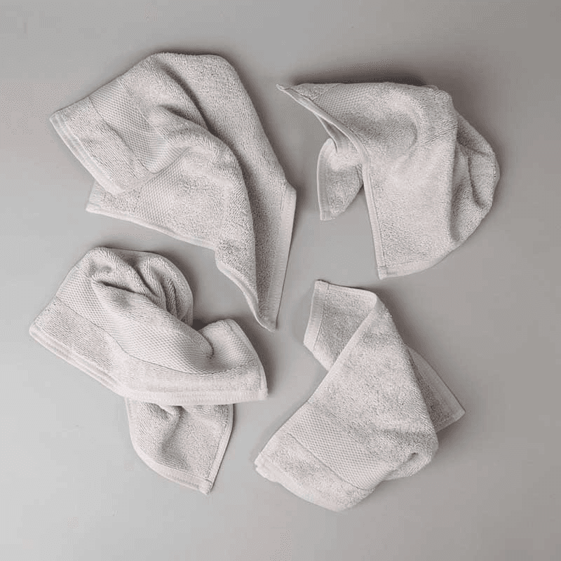 Organic 600gsm Set of 2 Face Cloths