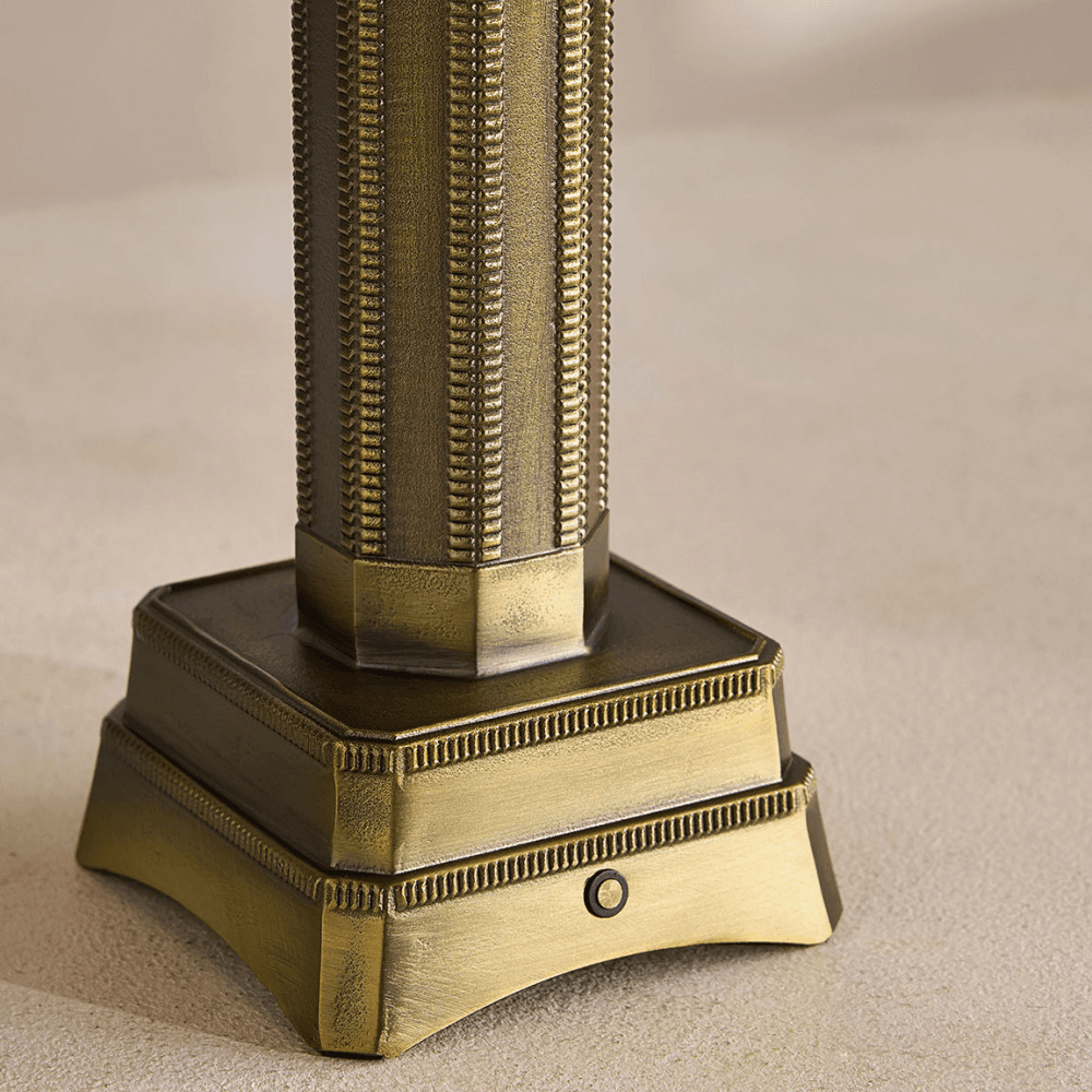 Oxford Portable Lamp, Antique Brass