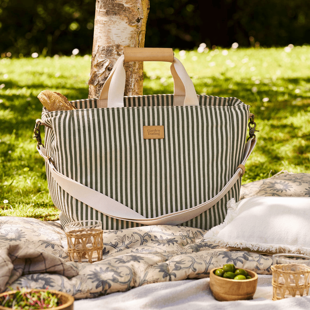 Kimmeridge Picnic Bag, Moss Green