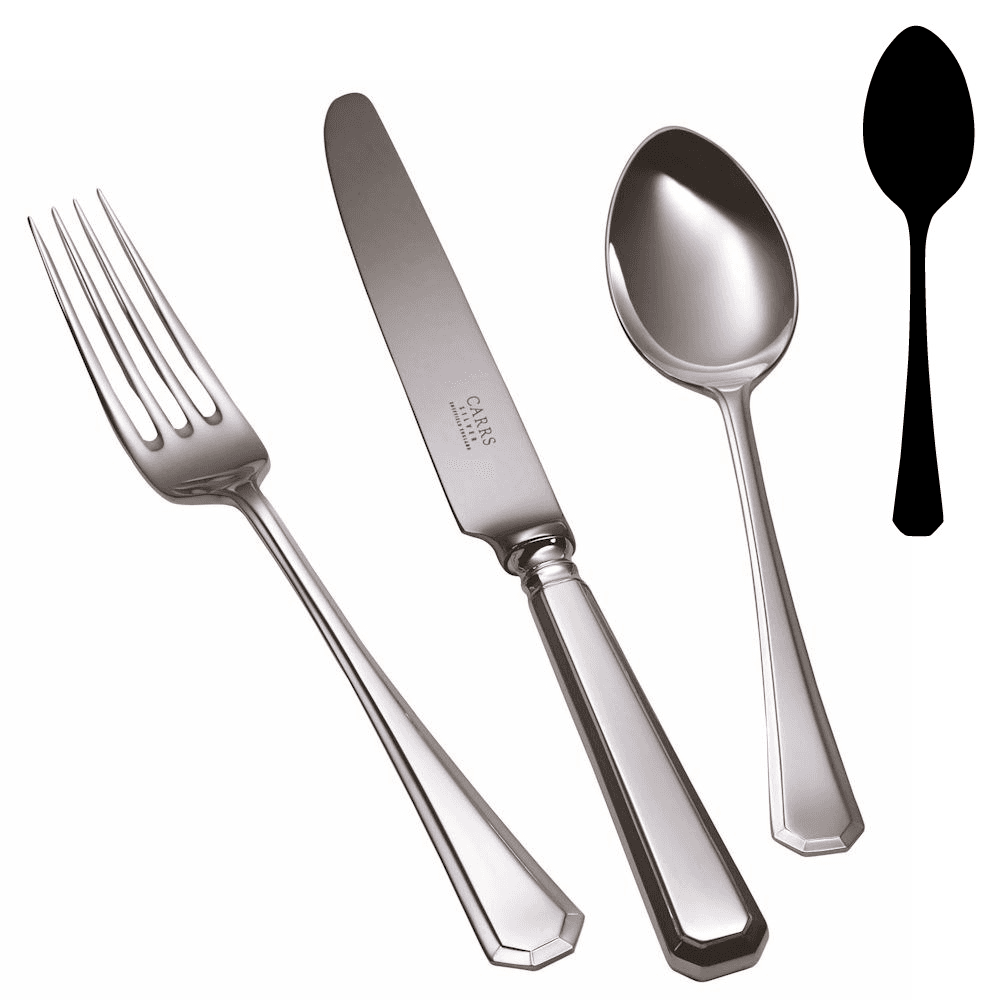 Grecian Dessert Spoon, Silver Plate