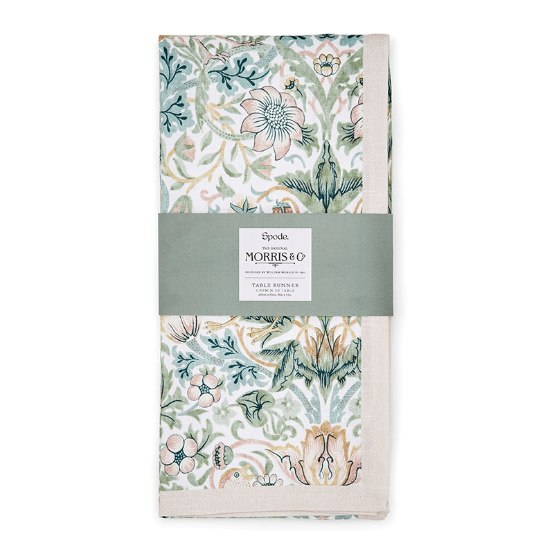 Morris & Co Table Runner, Strawberry Thief