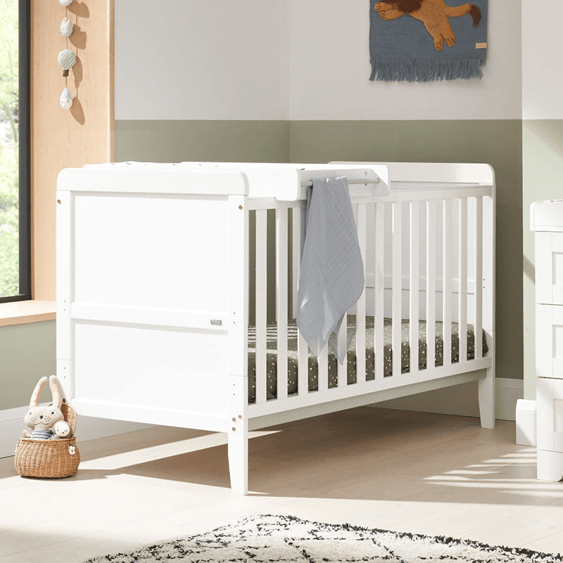 Rio Cot Bed with Cot Top Changer & Mattress