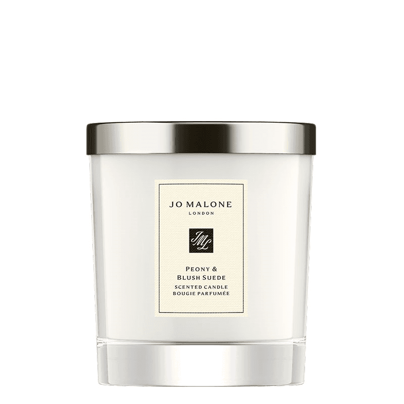 Home Peony & Blush Suede Candle