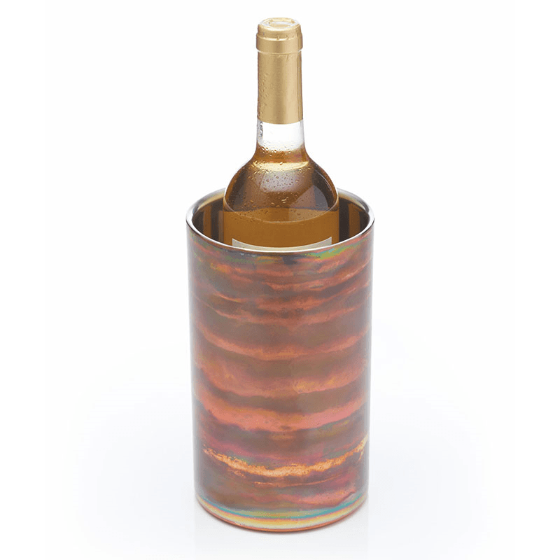 Double-Walled Wine Bottle Cooler, Copper