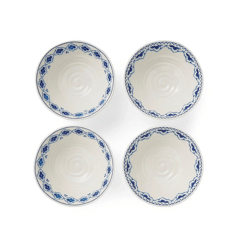 Blue Set of 4 Mini Dishes