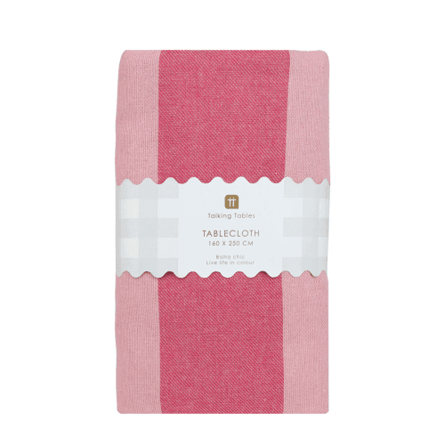 Image showing the Bon appetit Tablecloth, Pink product.