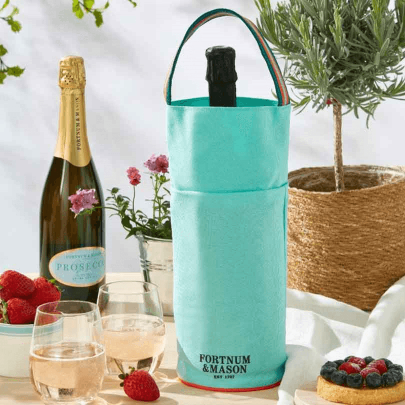Picnic Bottle Bag, Eau de Nil