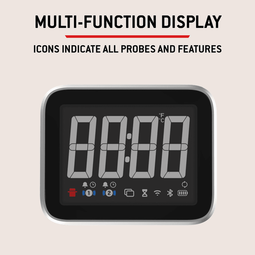 Wired 2 Probe Display Thermometer