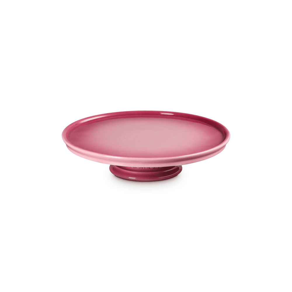 Stoneware Footed Cake Stand, Rose Quartz