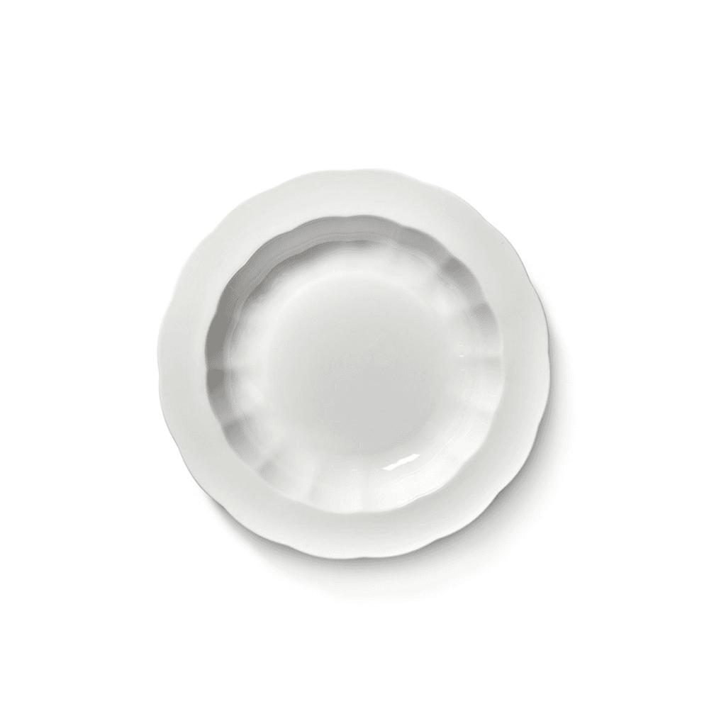 Silhouette by Sergio Herman Set of 4 Pasta Plates, White