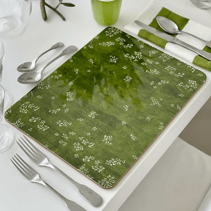 Falling Flower Rectangle Placemat