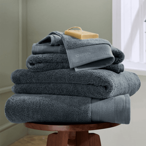 Image showing the Signature Turkish Bath Towel, Slate Blue product.