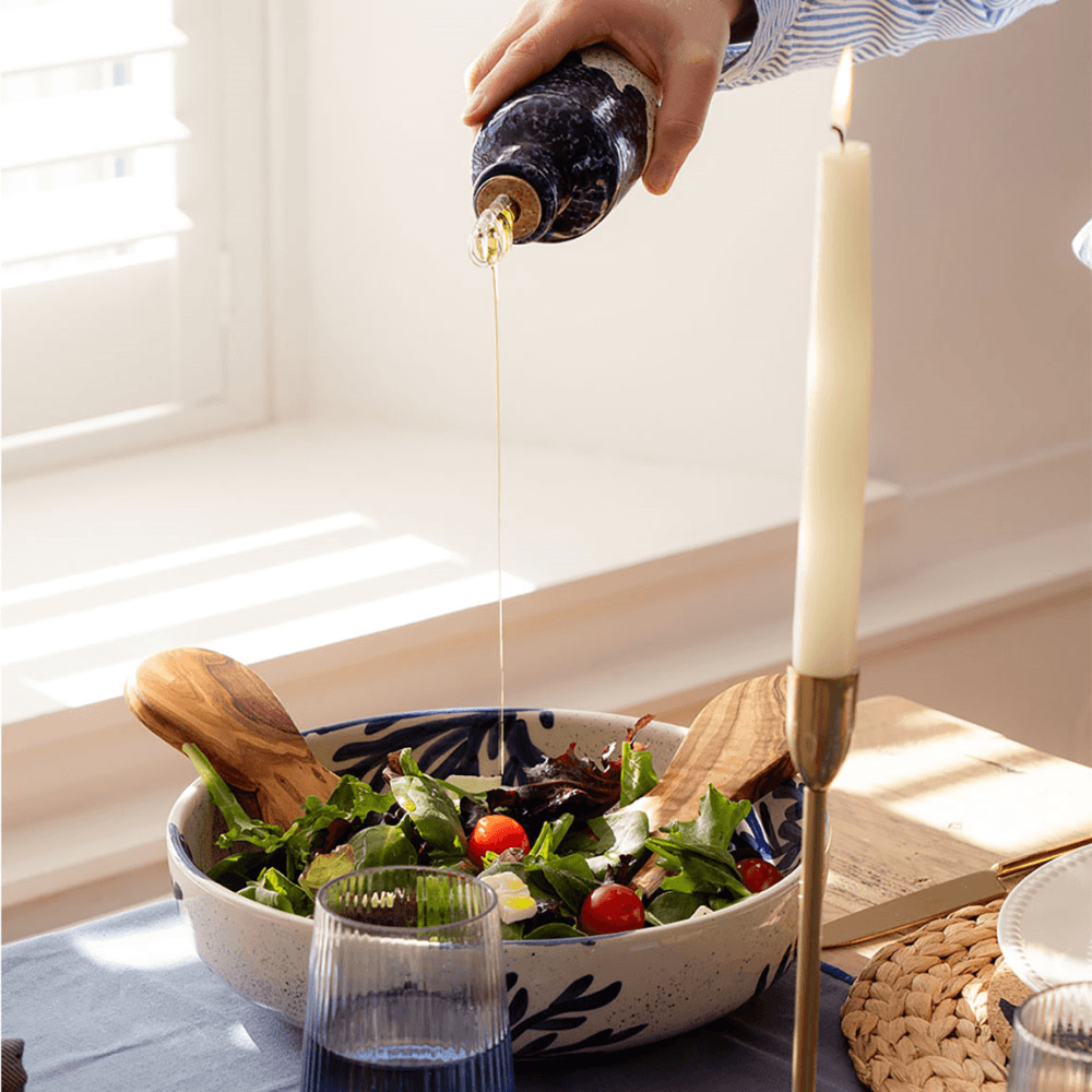 Wave Oil Pourer, Blue
