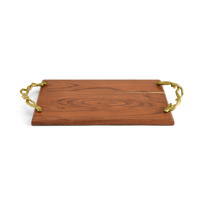 Wisteria Gold Bread Board, Gold