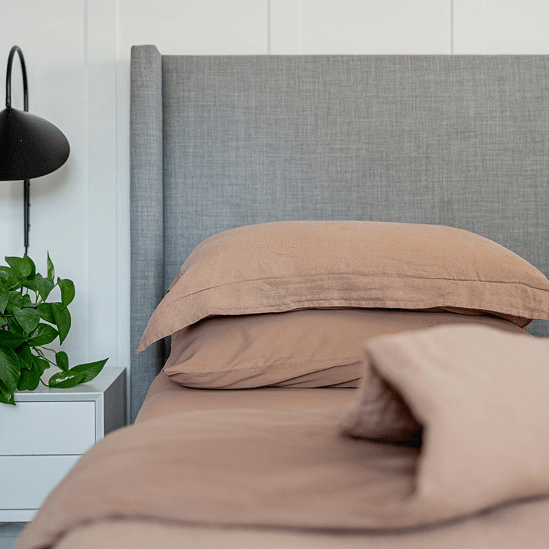 Hemp & Organic Cotton Pair of Housewife Pillowcases
