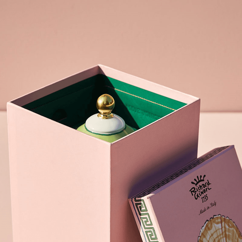 Il Viaggio Di Nettuno Container Vase, Moss Green