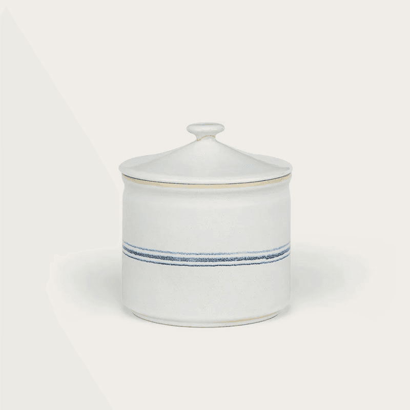 Melbury Large Storage Jar, Blue