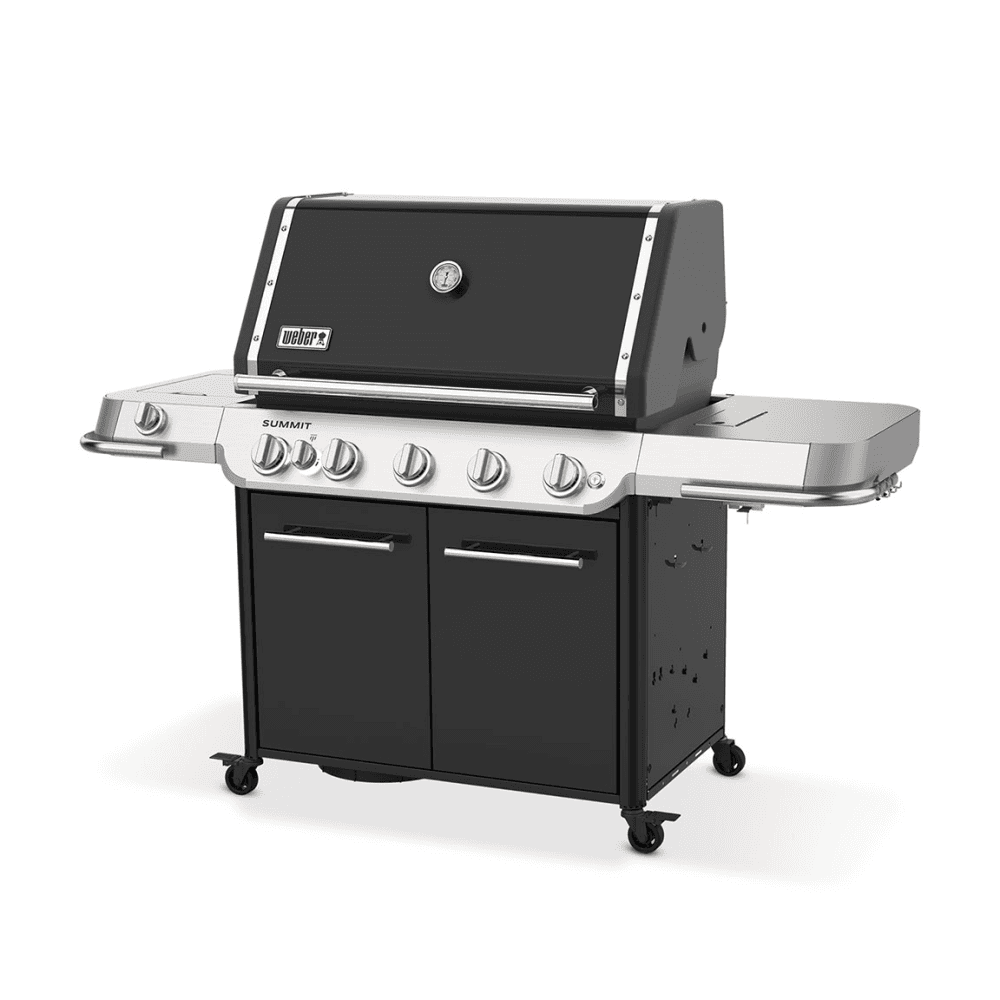 Summit E FS38 Gas Barbecue, Black