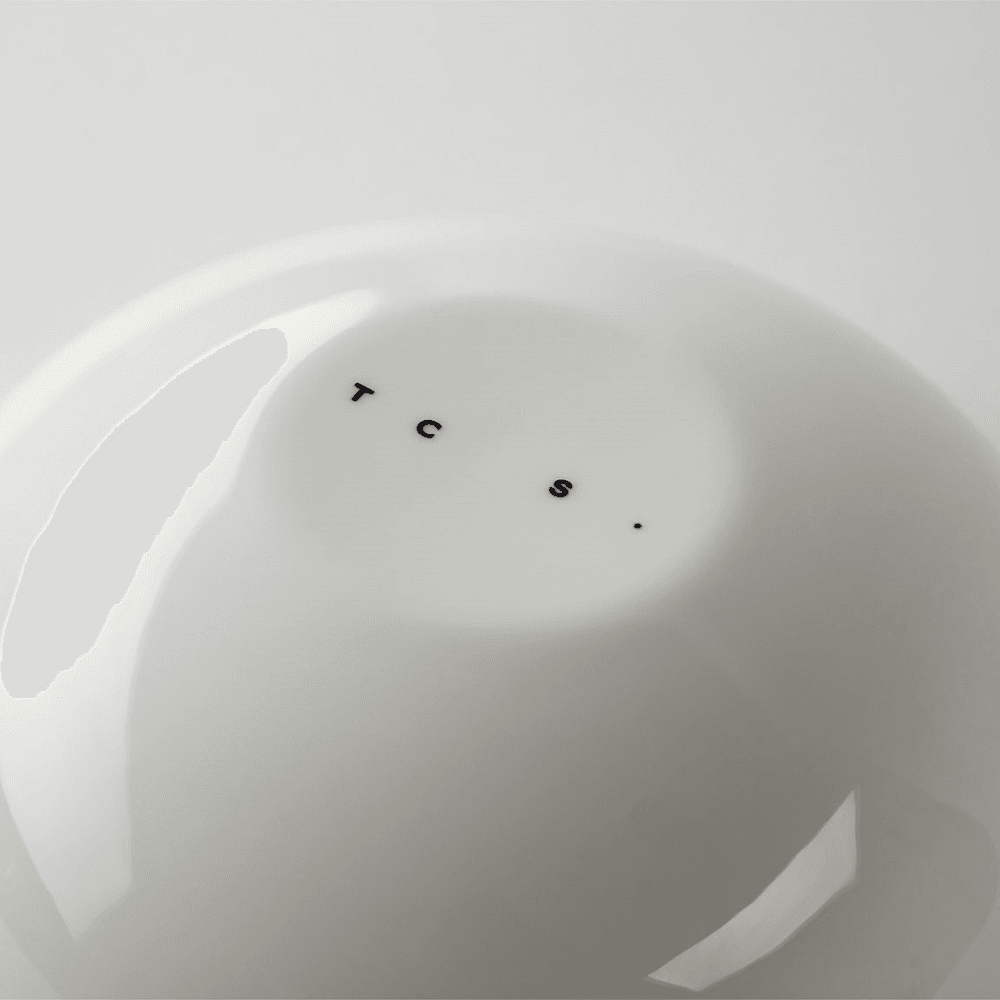 Arc Bone China Soup Bowl, White