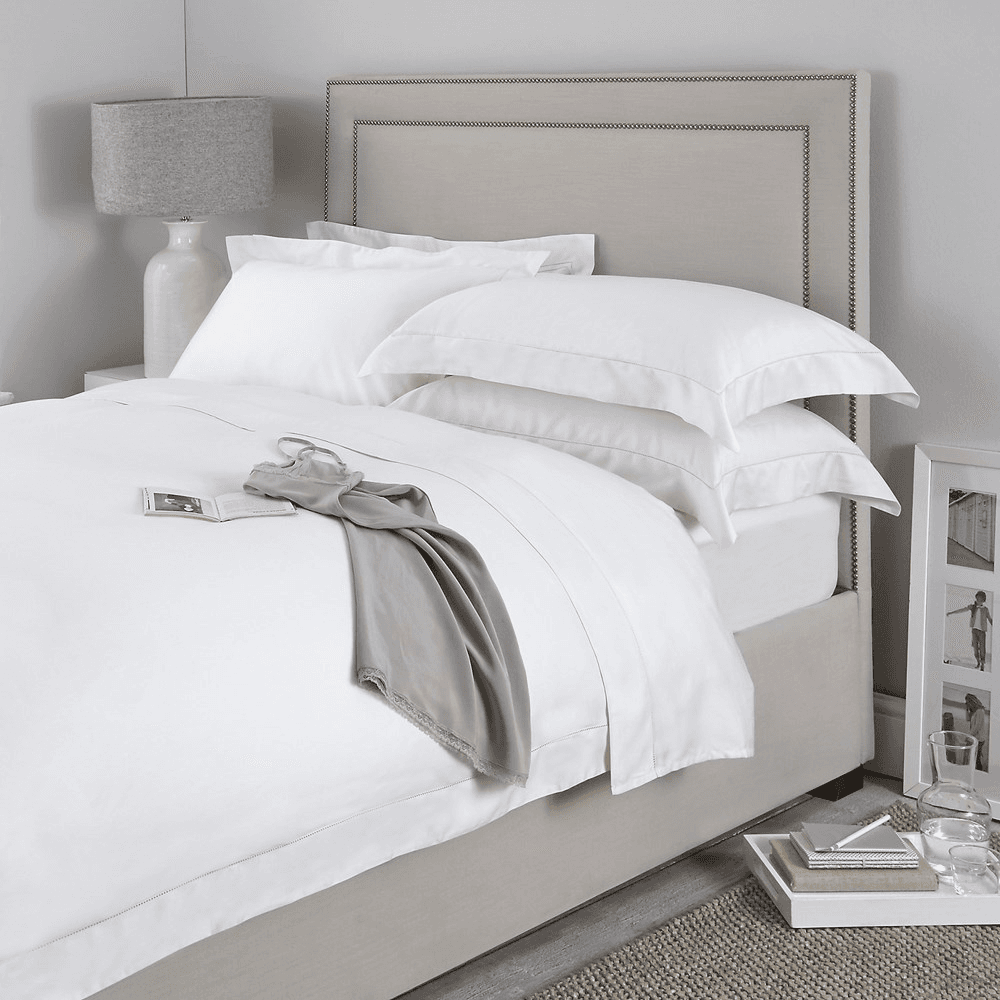 Connaught Super king Oxford pillowcase, Silk And Cotton Blend