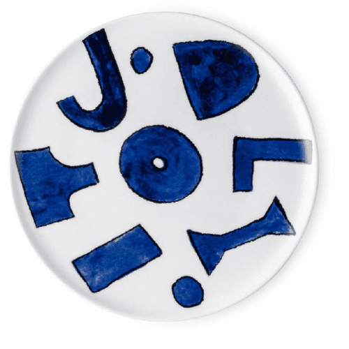 Image showing the Itsumo Yunoki Side plate, Blue product.