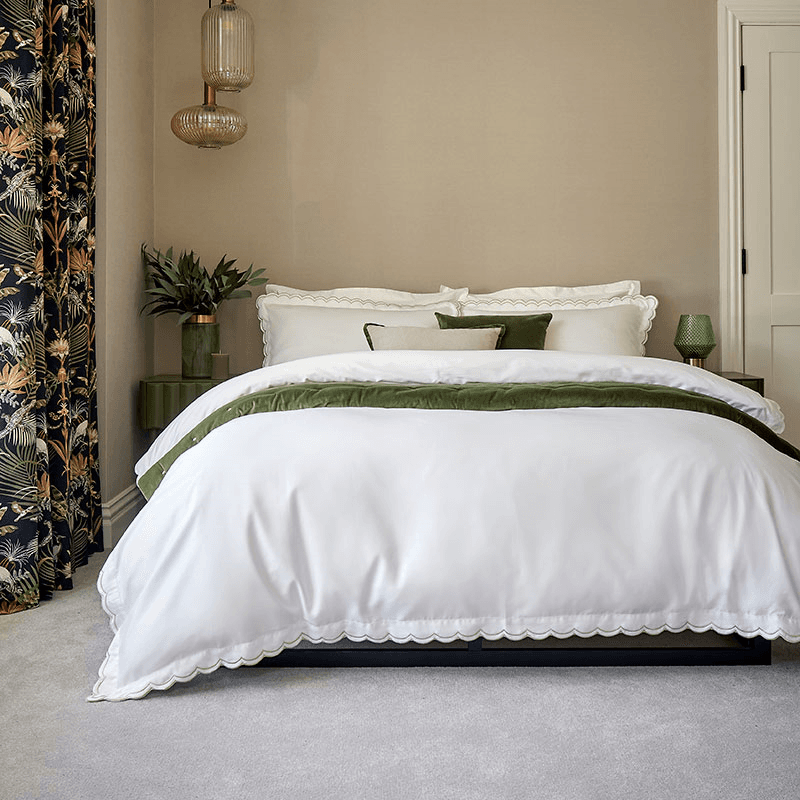 Scallop Edge Duvet Set