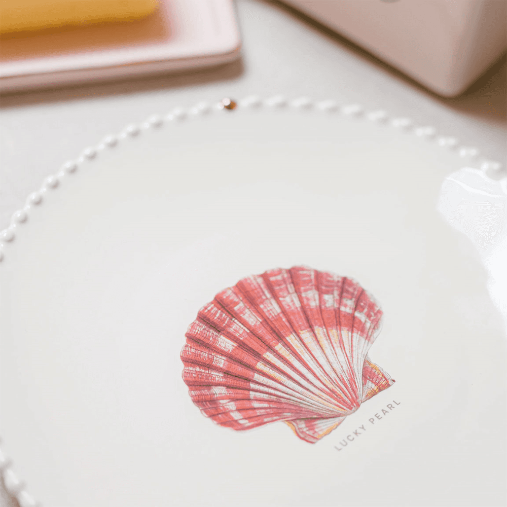 Shell Plate, Cream