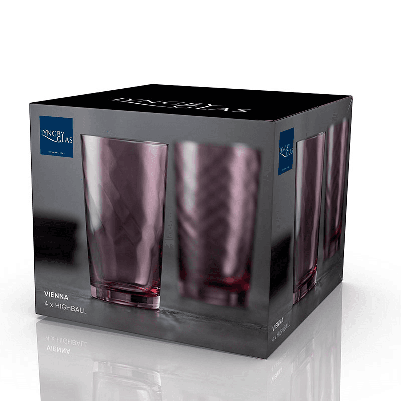 Vienna Set of 4 Highball Glasses