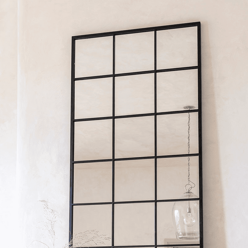 Fulbrook Leaning Mirror, Black