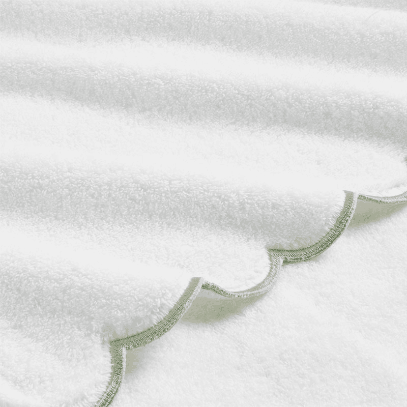 Scallop Bath Towel