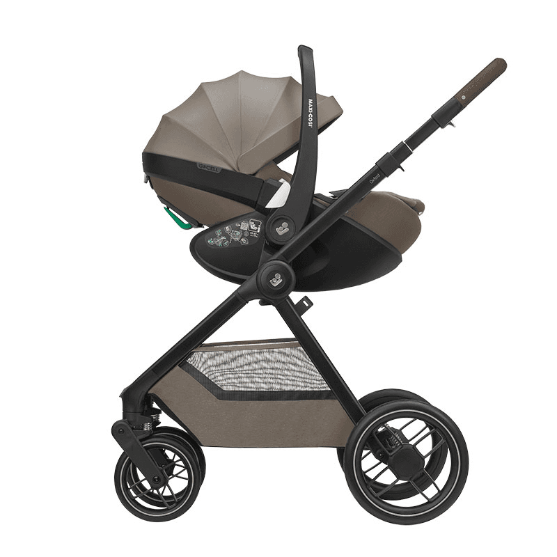 Oxford+ Premium 9 Piece Travel System Bundle, Twillic Truffle