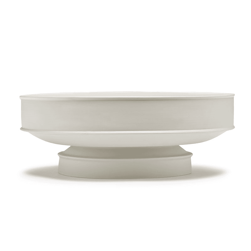 Dune Raised Bowl, Alabaster