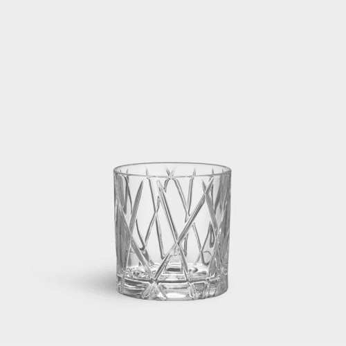 Image showing the City Set of 2 Double Old Fashioned Glasses, Crystal product.