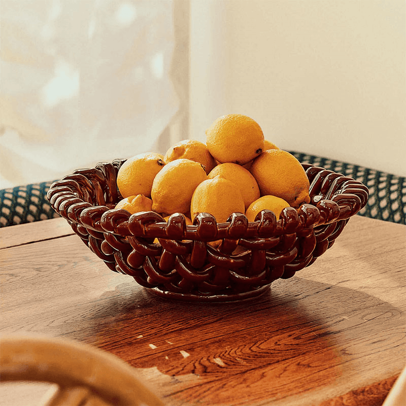 Juicy Basketweave Bowl
