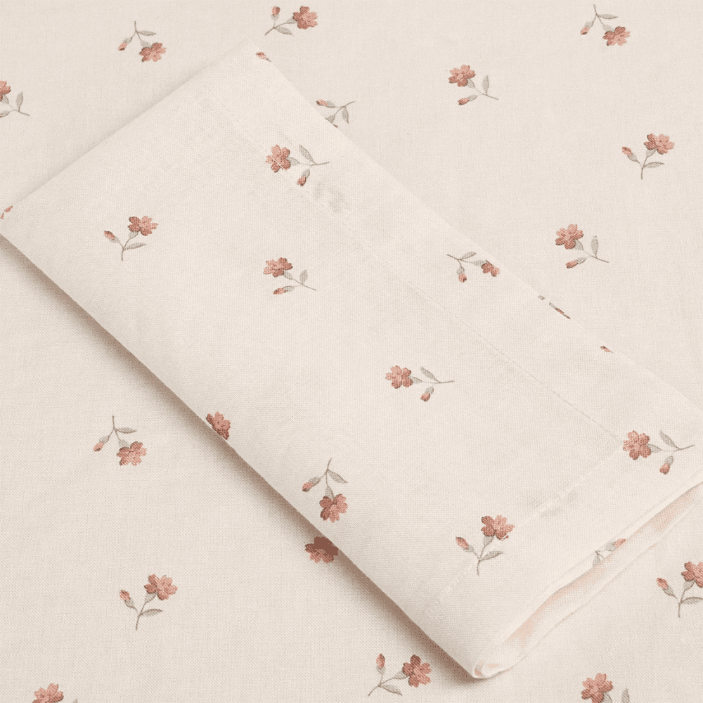 Posy Bud Set of 4 Napkins, Pearl