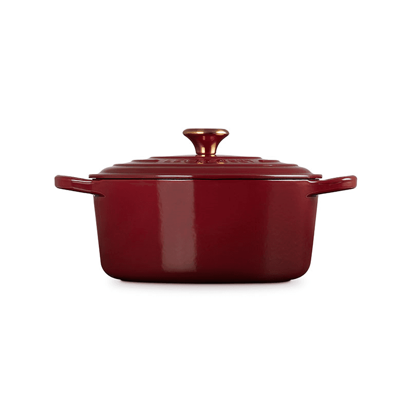 Signature Cast Iron Round Casserole