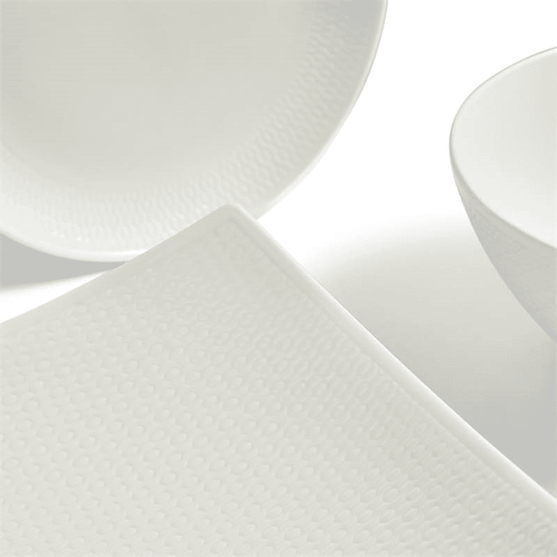 Gio 20 Piece Dinner Set, White