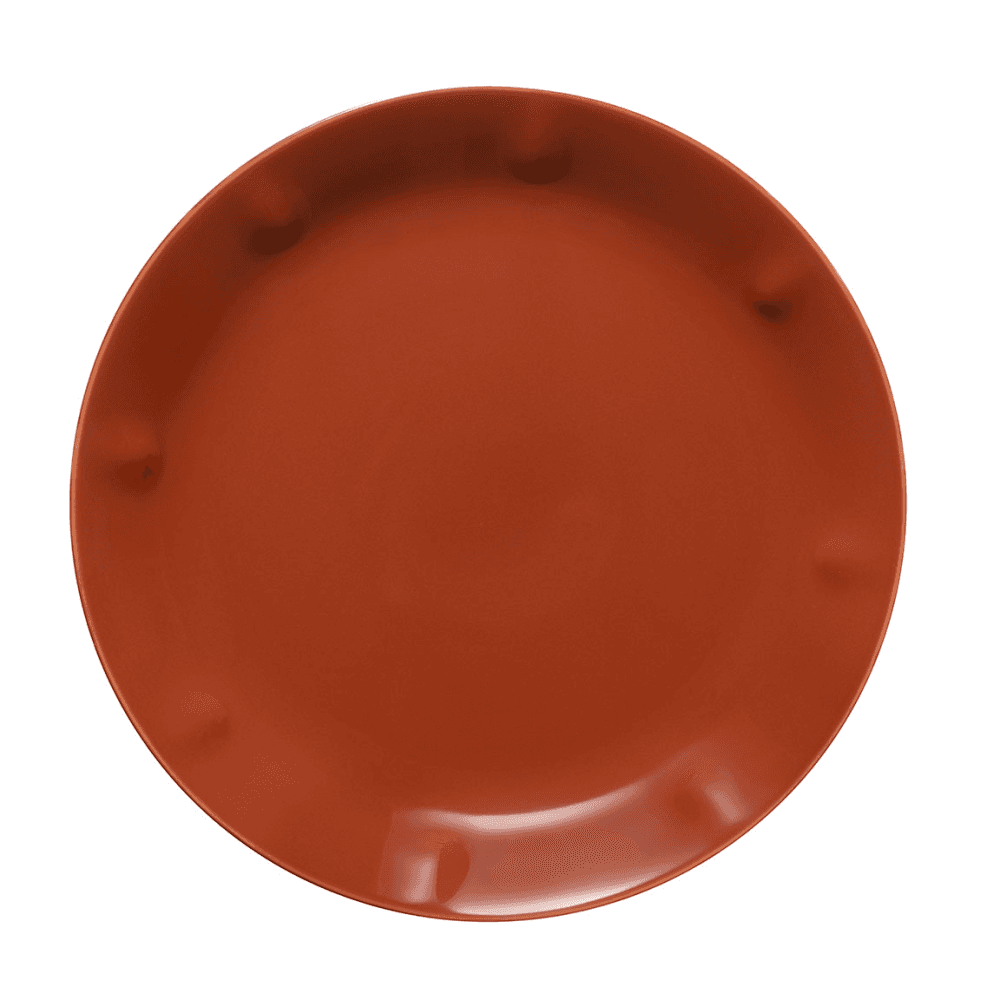 Solare Dinner Plate, Terracotta