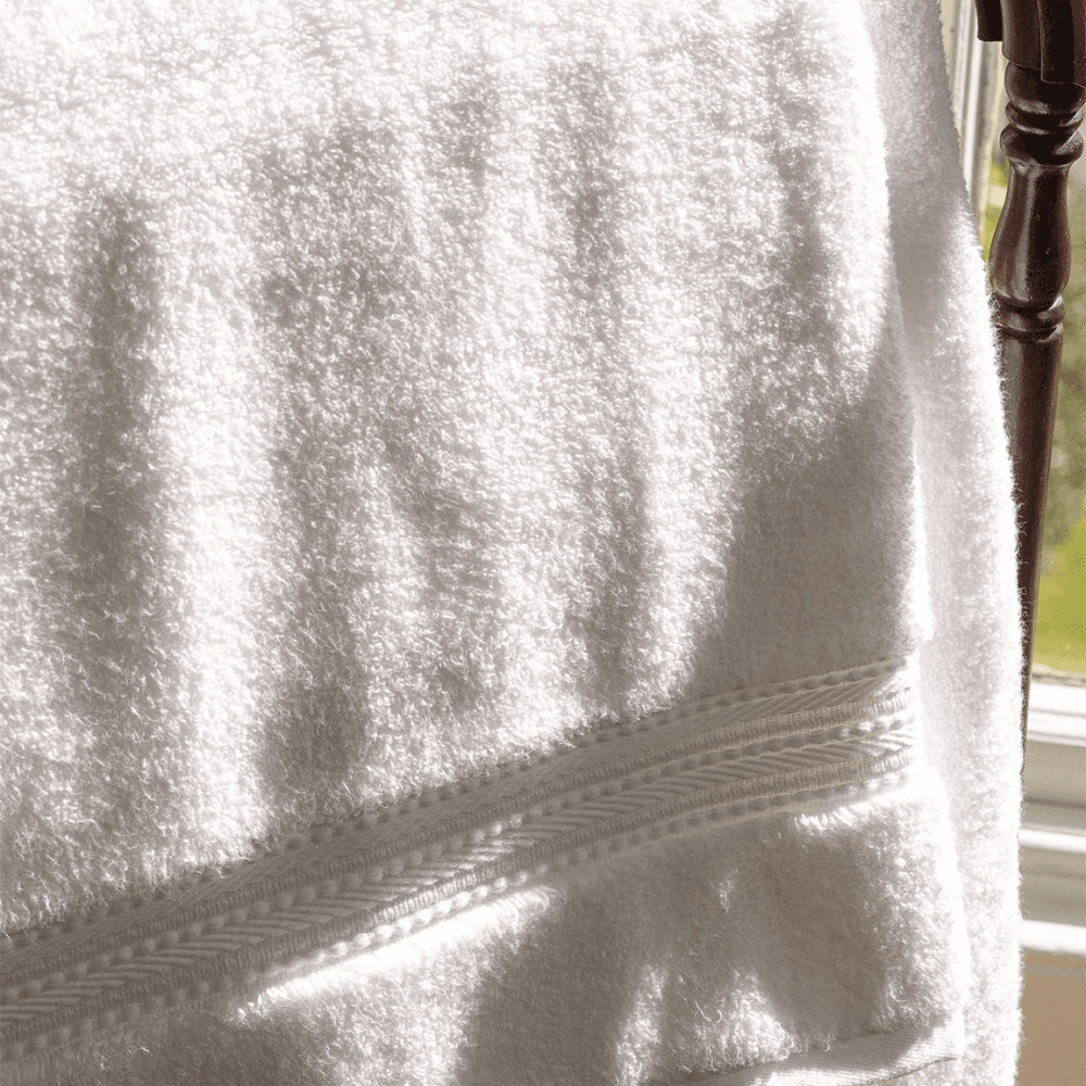 Maria Pair of Hand Towels, Ivory