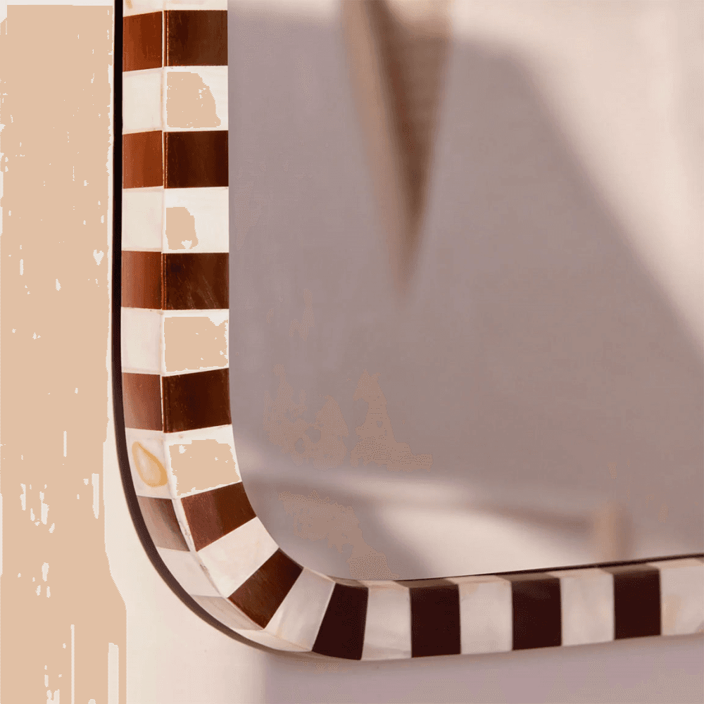 Pearl Full-Length Mirror, Chocolate
