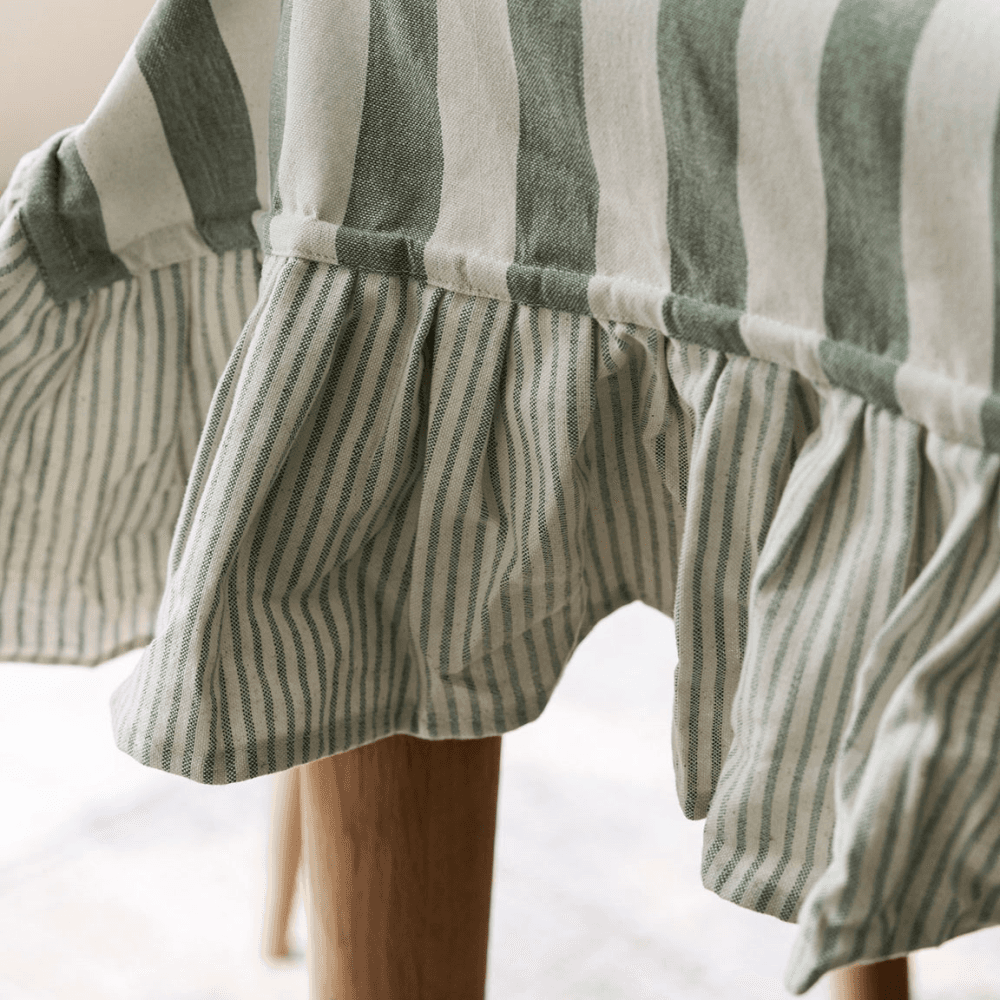 Harlton Wide Stripe Tablecloth