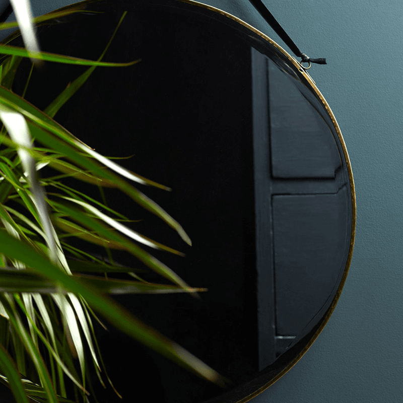 Bevelled Luxor Mirror, Metal