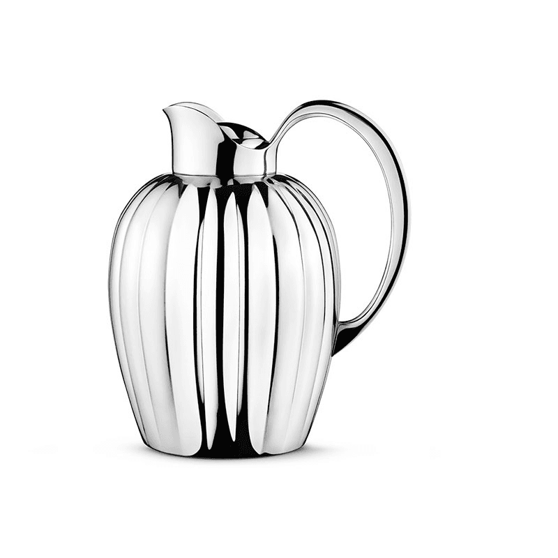 Bernadotte Thermo Jug With Stopper, Silver