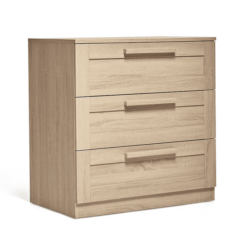 Atlas 2 Piece Nursery Furniture Set (excl. Mattress), Light Oak