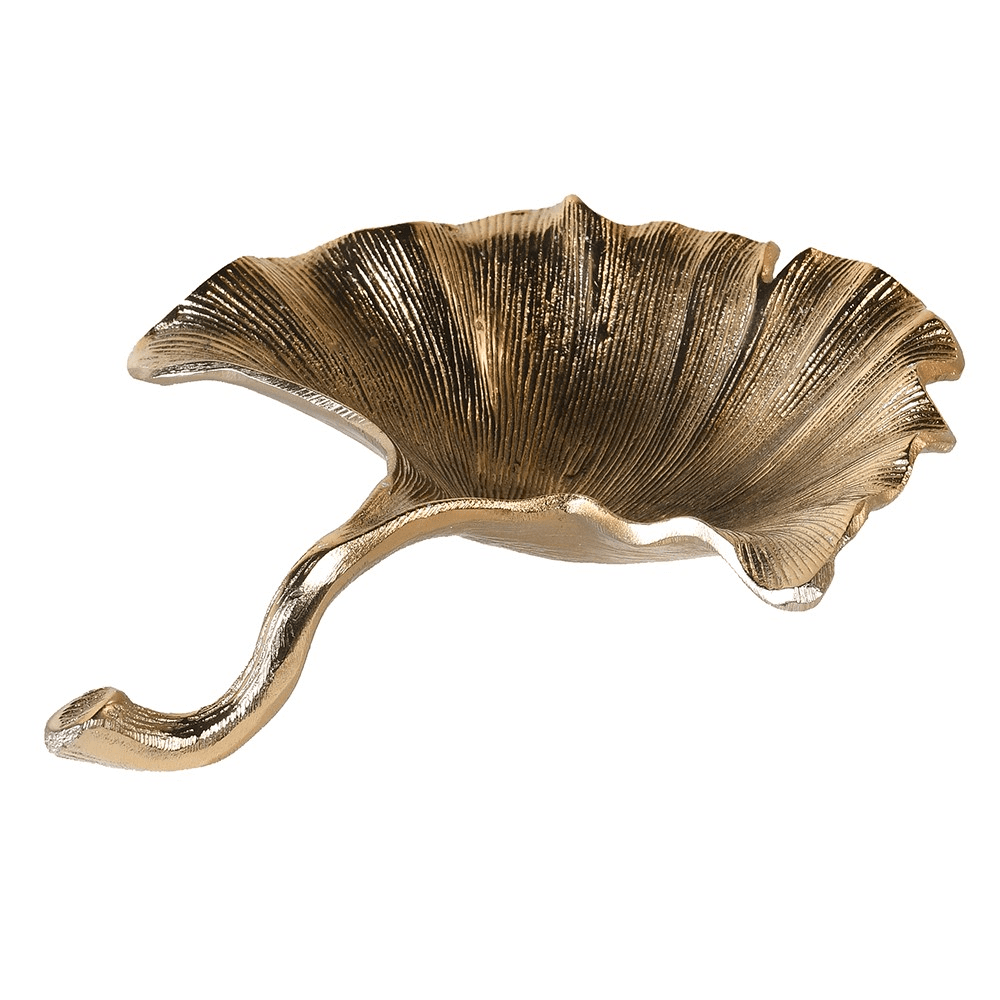 Leaf Dish, Gold