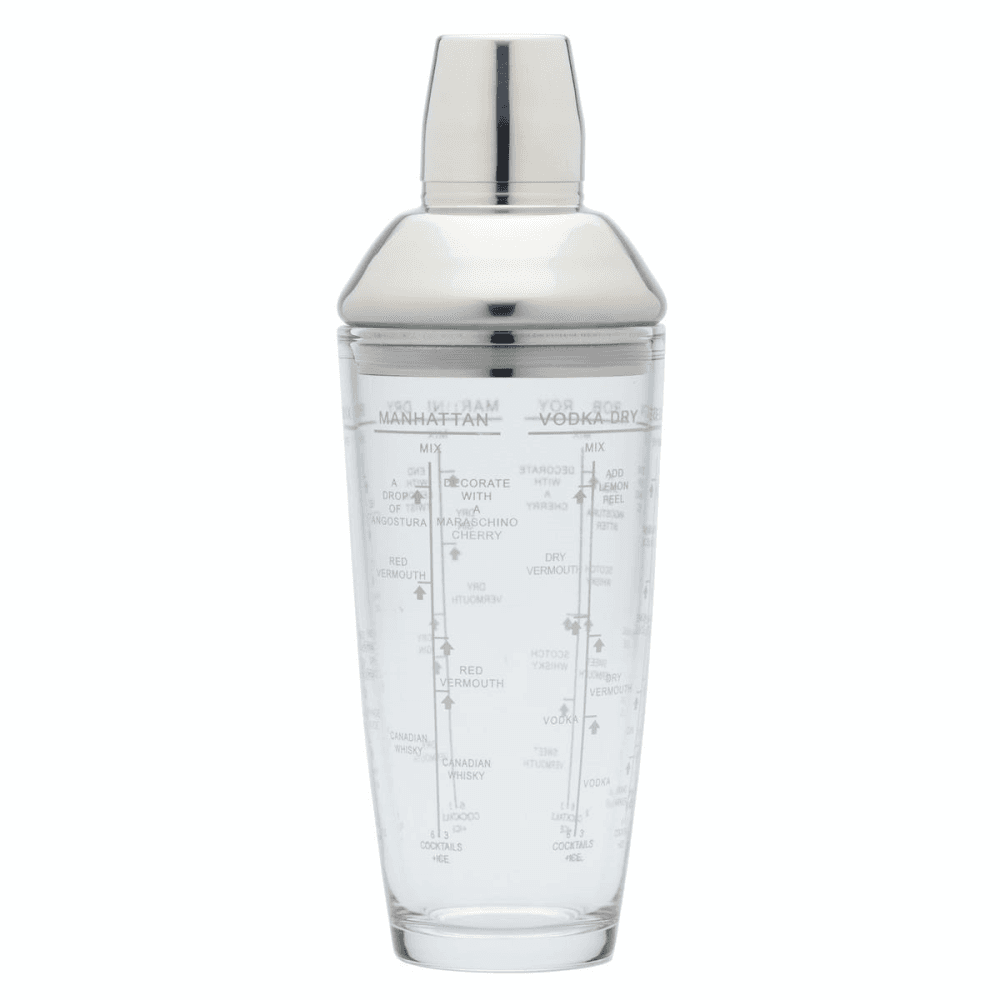 Boston Cocktail Shaker, Glass