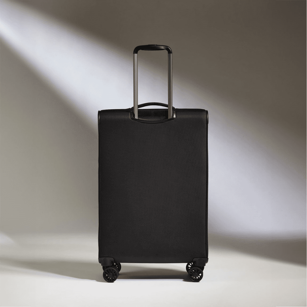 Urban Soft Stripe Expandable Suitcase