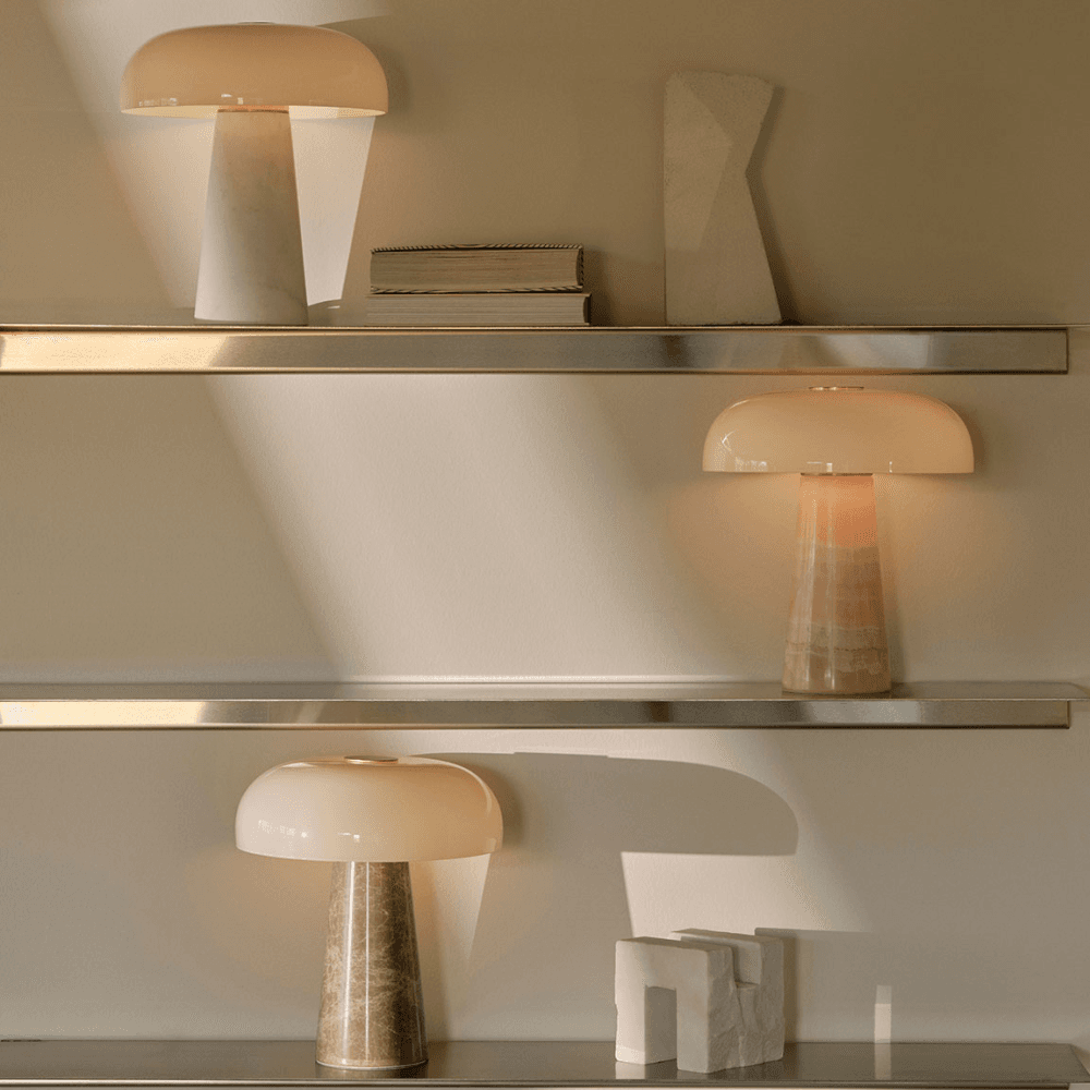 Glossy Mini Table Lamp