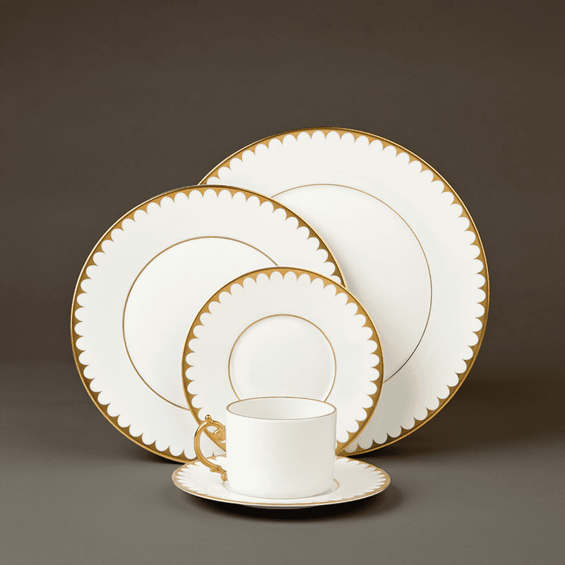 Aegean Filet Side Plate, Gold